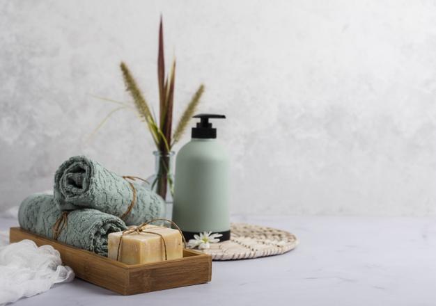 Toallas de baño y otros accesorios para baño