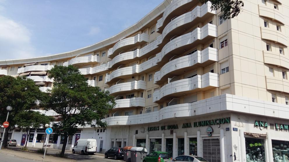 Bloque de pisos en la zona de Sant Quirze