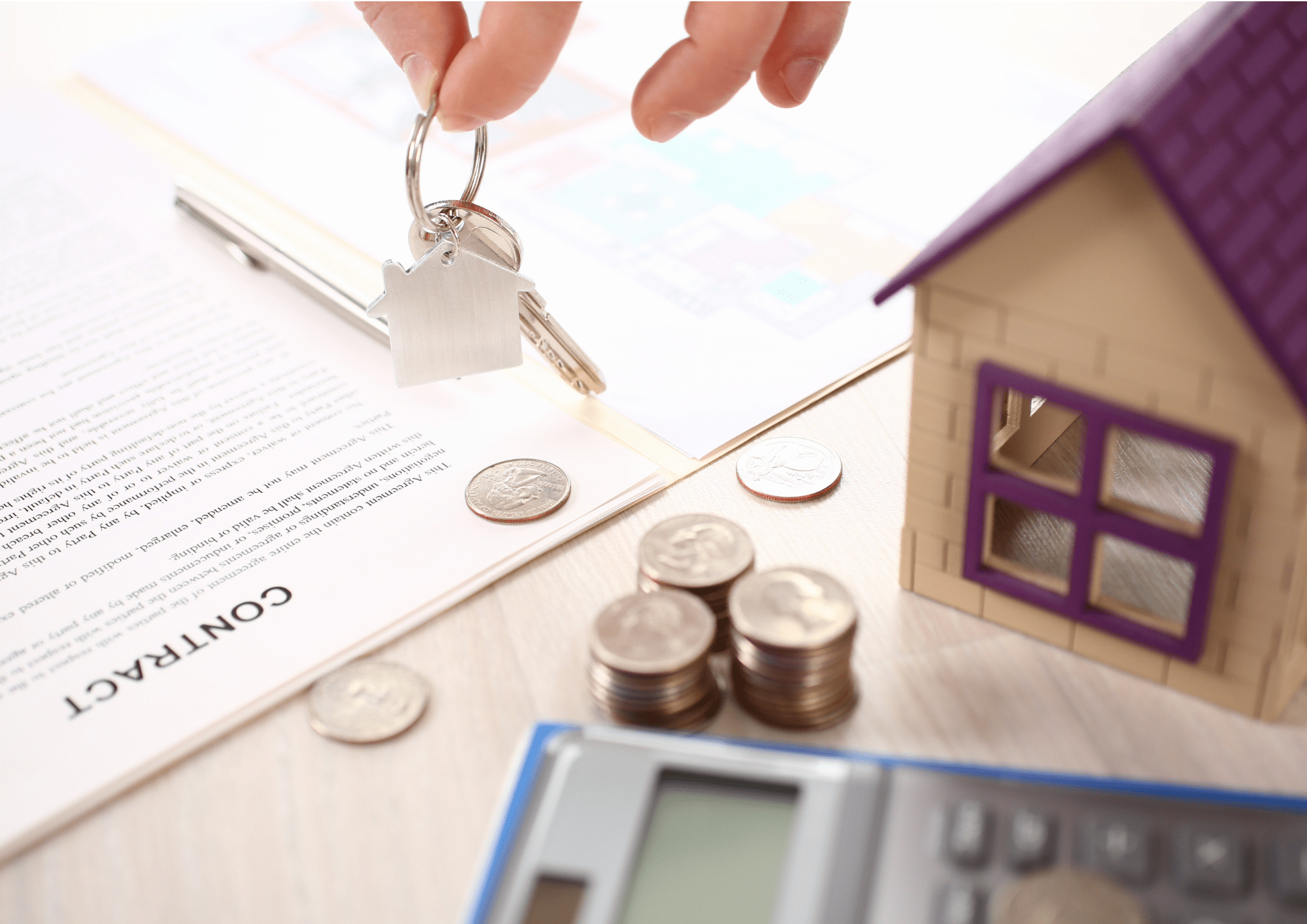 Contrato de compra de vivienda localizada en Sabadell 