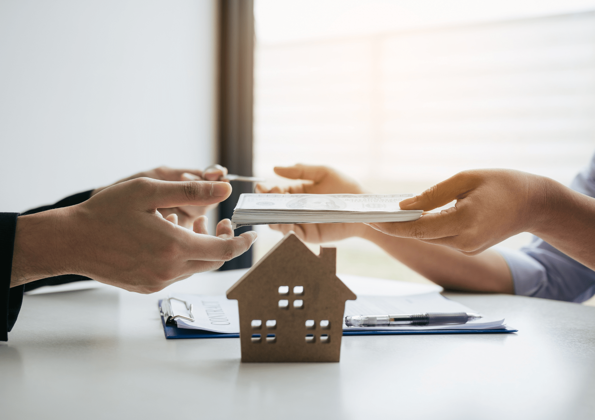 Trueque de dinero por vivienda