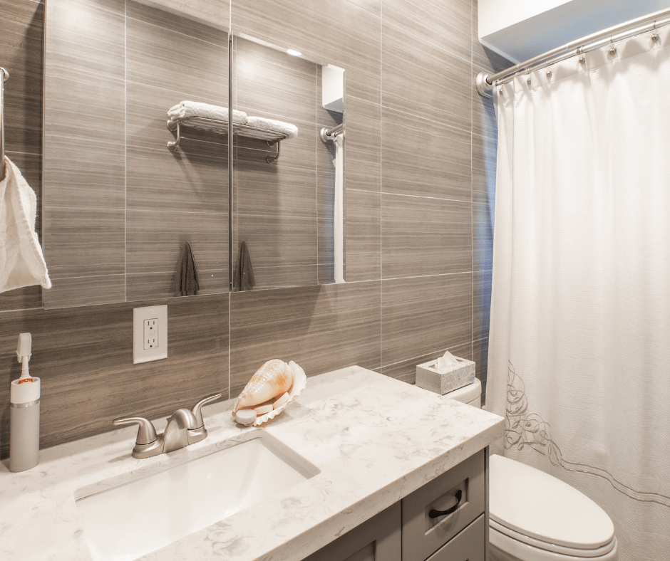 Baño de vivienda en Sabadell acogedor