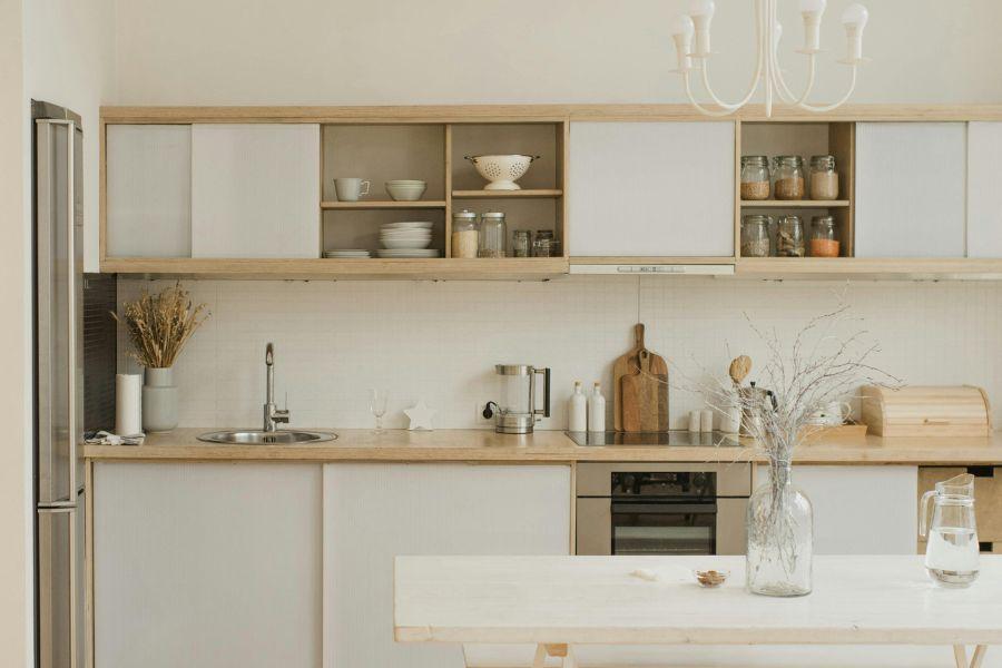 cocina de estilo nórdico