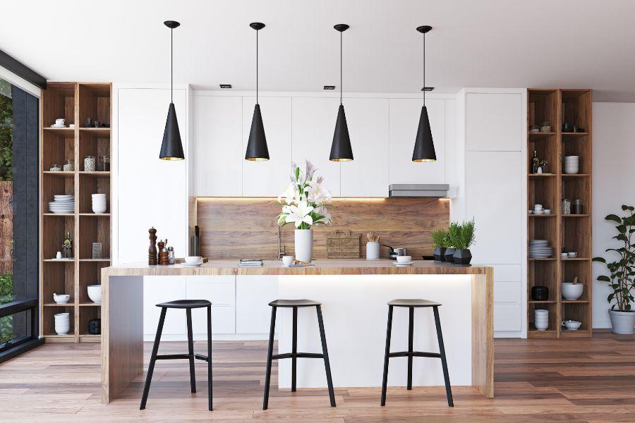 cocina de estilo nórdico